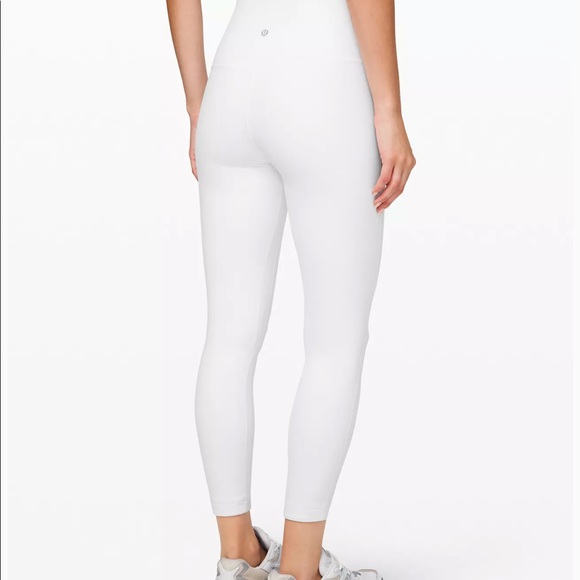 Lululemon Athletica NWT White Wunder Under HR 21” - Picture 3 of 10